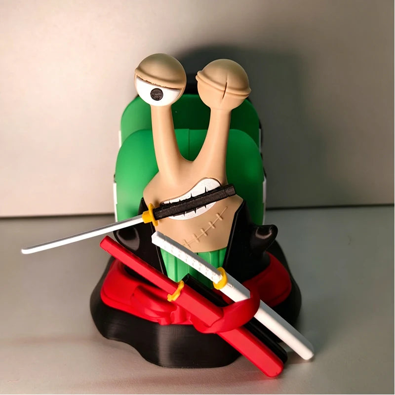One Piece Controller Holder – Luffy, Zoro & Den Den Mushi Gamepad Stand for PS5, PS4, Xbox & Nintendo Switch