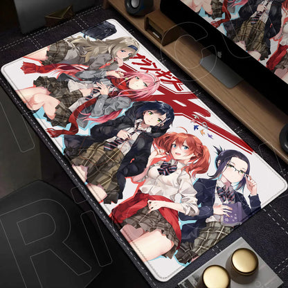 Zero Two Crimson Darling Desk Mat – Darling in the FranXX Anime Mousepad
