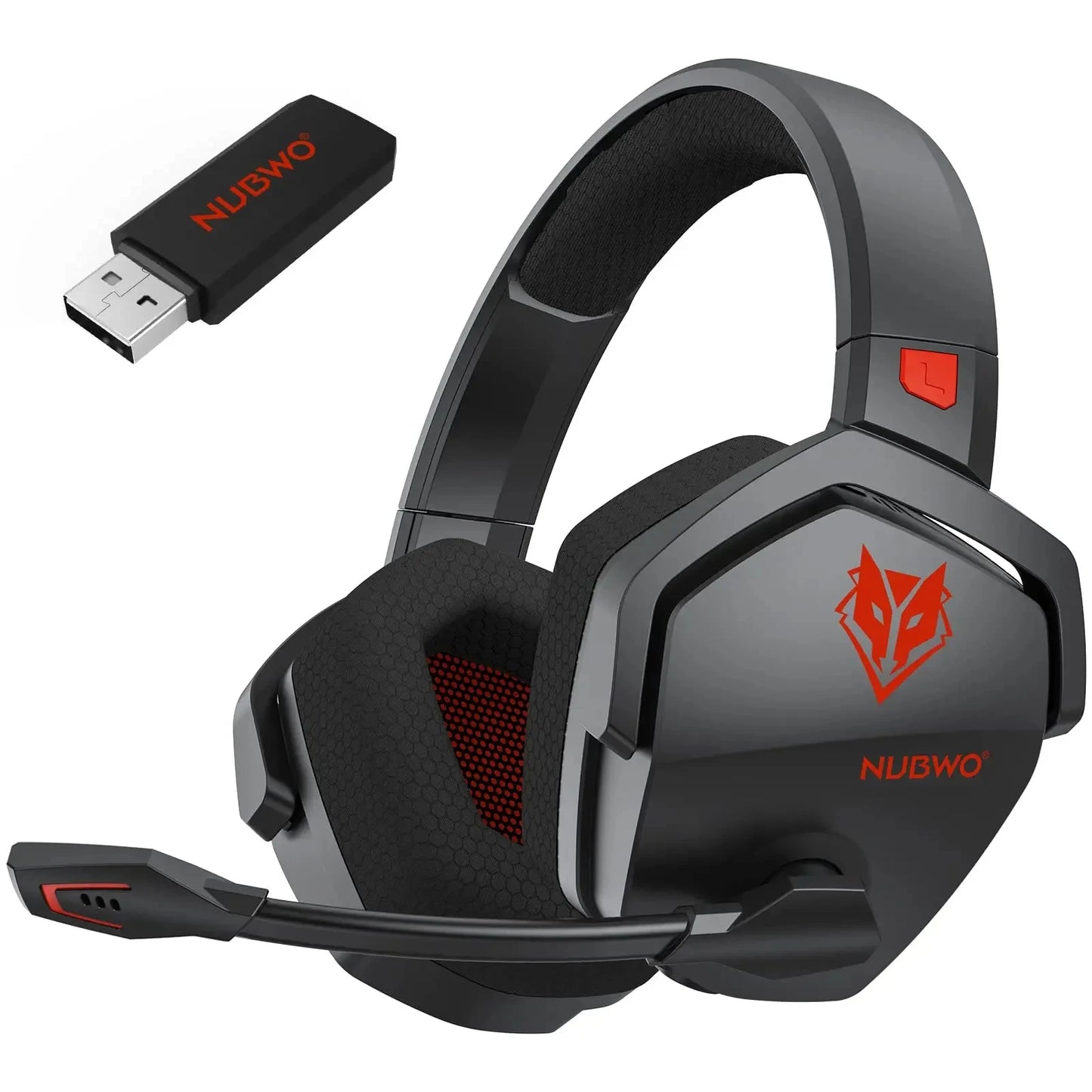 NUBWO G06 Dual Wireless Gaming Headset – 7.1 Surround Sound