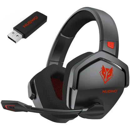 NUBWO G06 Dual Wireless Gaming Headset – 7.1 Surround Sound