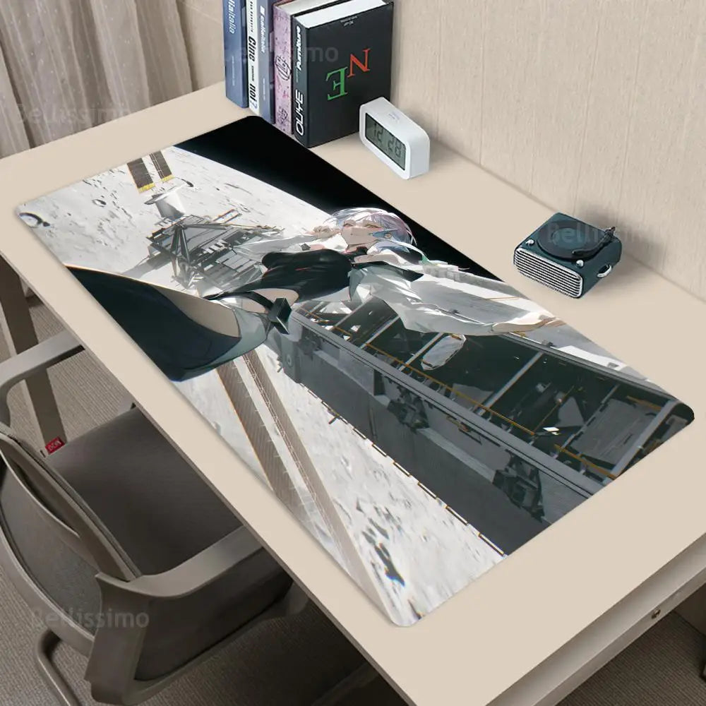 Cyberpunk: Edgerunners XXL Gaming Mouse Pad – Anime Desk Mat, Non-Slip Rubber Extended Keyboard & Mouse Mat for PC Gaming Setup