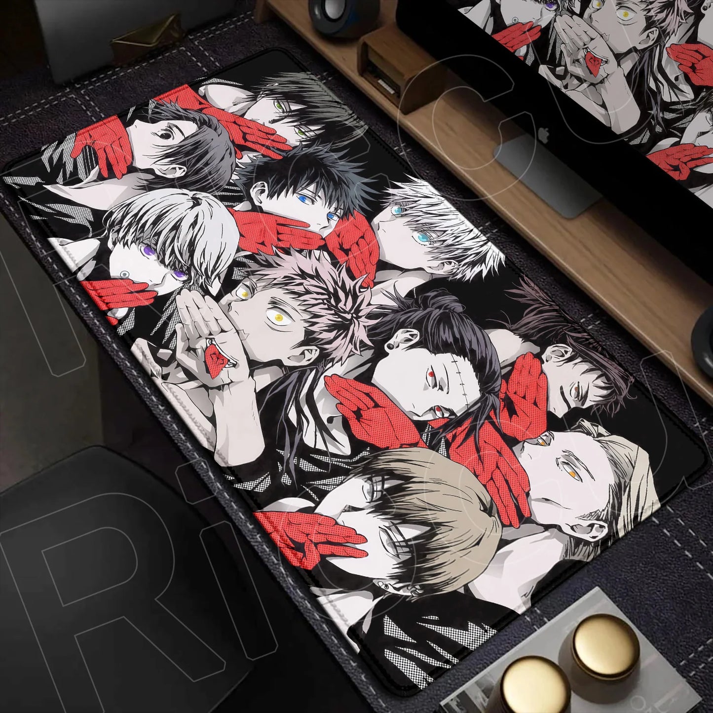 Jujutsu Kaisen Anime Desk Mat – XXL Gaming Mouse Pad