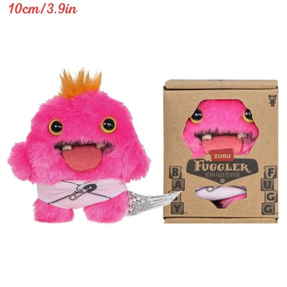 Fuggler Ugly Teeth Monster Plush Toy – Cute Wide-Eyed Collectible Mini Plush Doll (8–9cm)