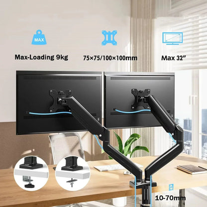 FlexView Pro Dual Monitor Arm (13–32")