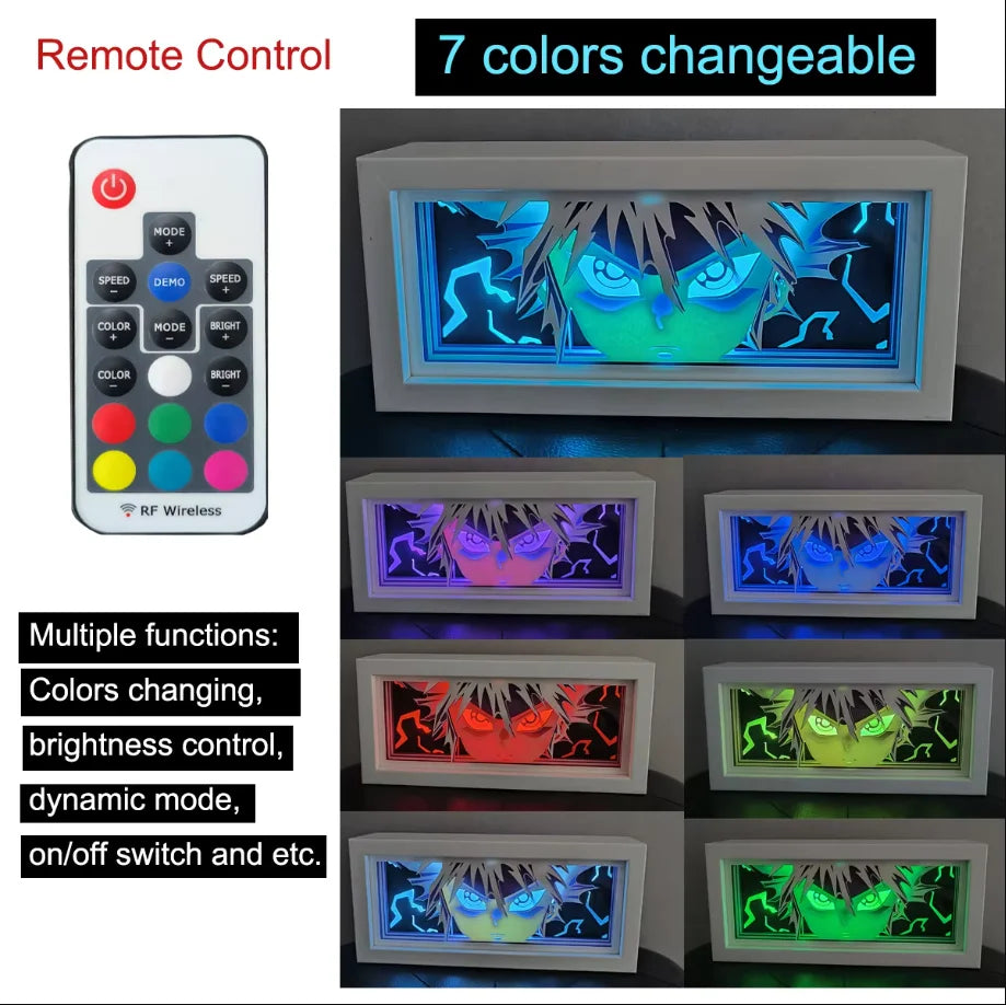 Anime Multicolor LED Light lamp