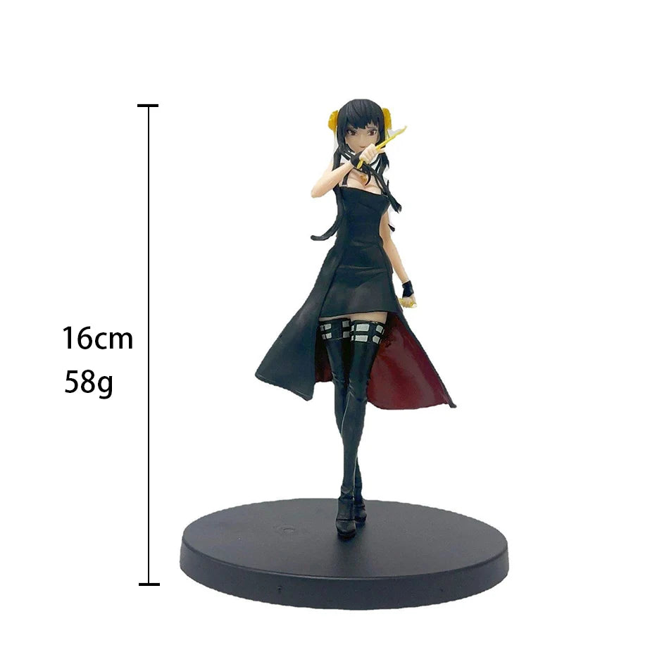 SPY×FAMILY Anya & Yor Forger 16cm Kawaii Anime Figure – Premium Standing Collectible Model