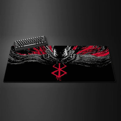 Berserk Guts Anime XXL Gaming Mouse Pad – Varmilo Style Desk Mat