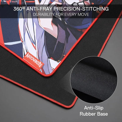 Redragon EISA P047 Anime Gaming Mouse Pad | Anti-Slip | Spill-Resistant | 5mm Thick
