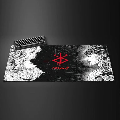 Berserk Guts Anime XXL Gaming Mouse Pad – Varmilo Style Desk Mat