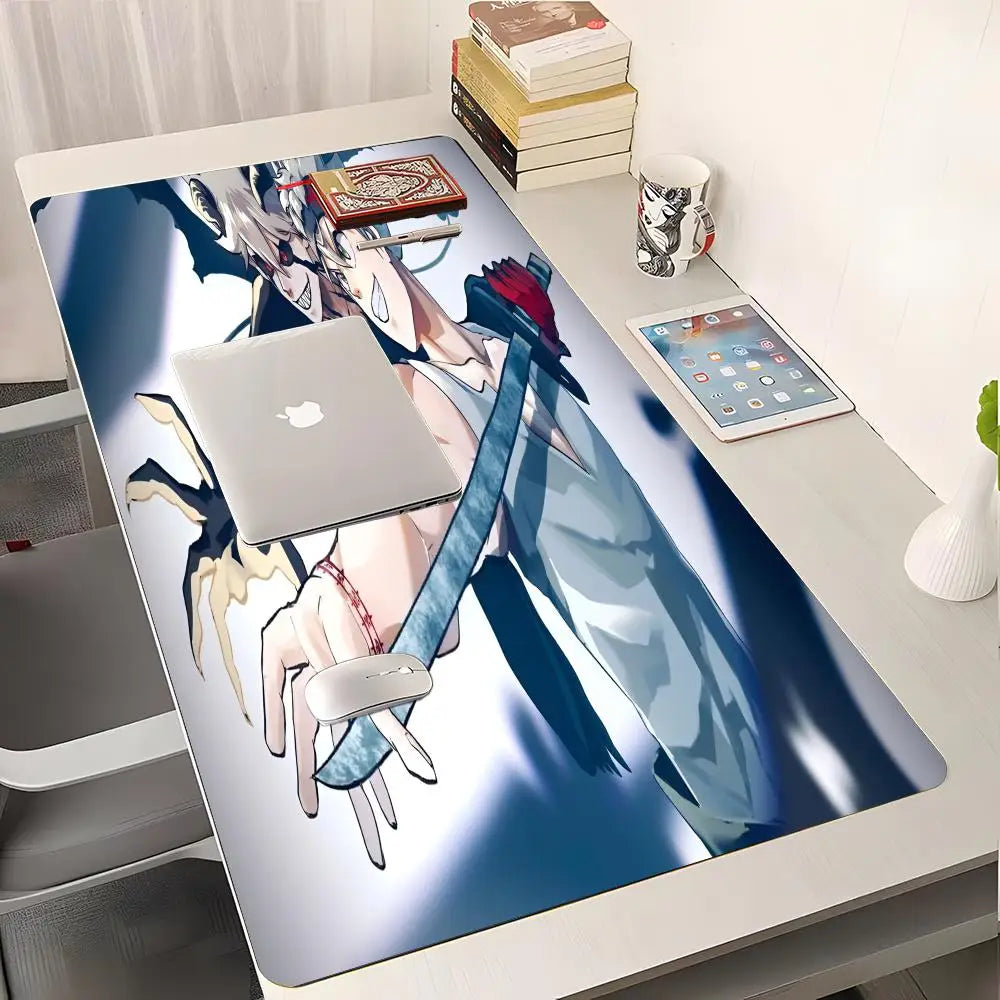 Black Clover Anime Gaming Mouse Pad XXL – Waterproof Non-Slip Desk Mat (Asta & Magic Grimoire Design)