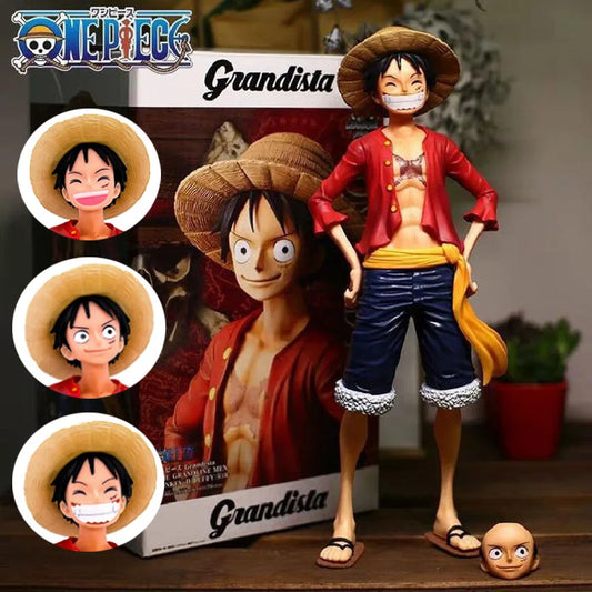 Luffy Gear Shift Figure – 3 Swappable Expressions | One Piece