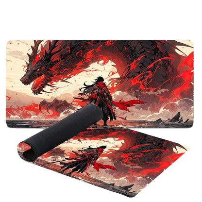 Anime Dragon Boy Large Gaming Mouse Pad Desk Mat