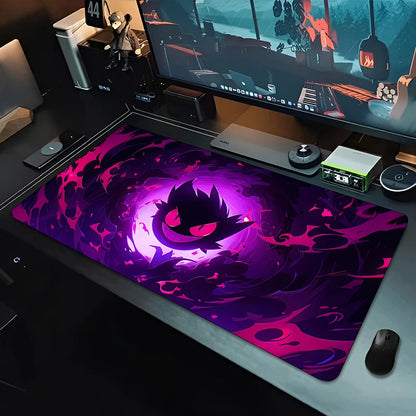 Gengar Anime Extended Gaming Mouse Pad Desk Mat