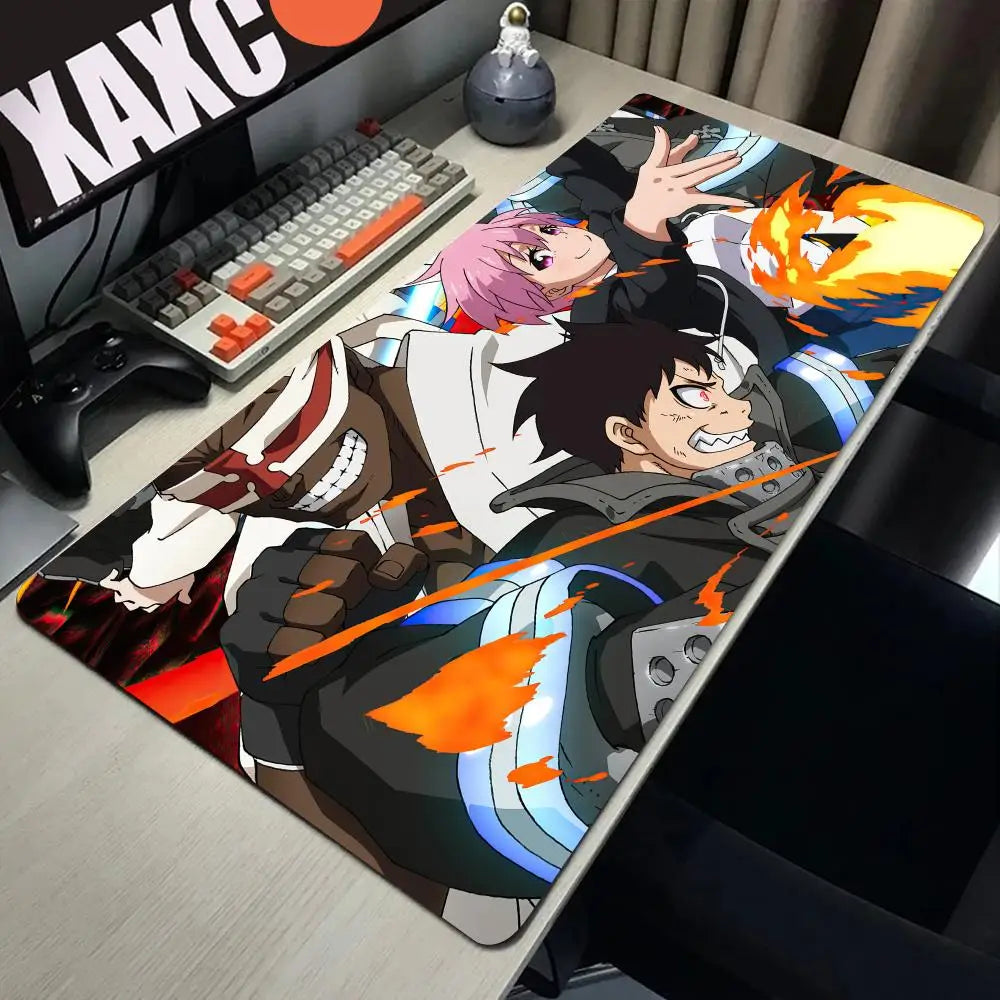 Inferno XL Gaming Desk Mat 1200x600mm – Extended Speed Mousepad