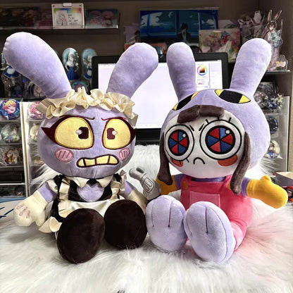 25cm Maid Jax Plush Toy – Soft Stuffed Rabbit Doll, Cute Cuddly Character Plush for Girls Room Decor, Birthday Gift & Collectible Plush Toy