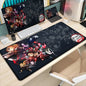 Demon Slayer Gaming Mouse Pad XL – HD Printed Extended Desk Mat for PC & Laptop Setup – Non-Slip Rubber Base, Stitched Locking Edges, Smooth Precision Surface for Gaming & Office Use