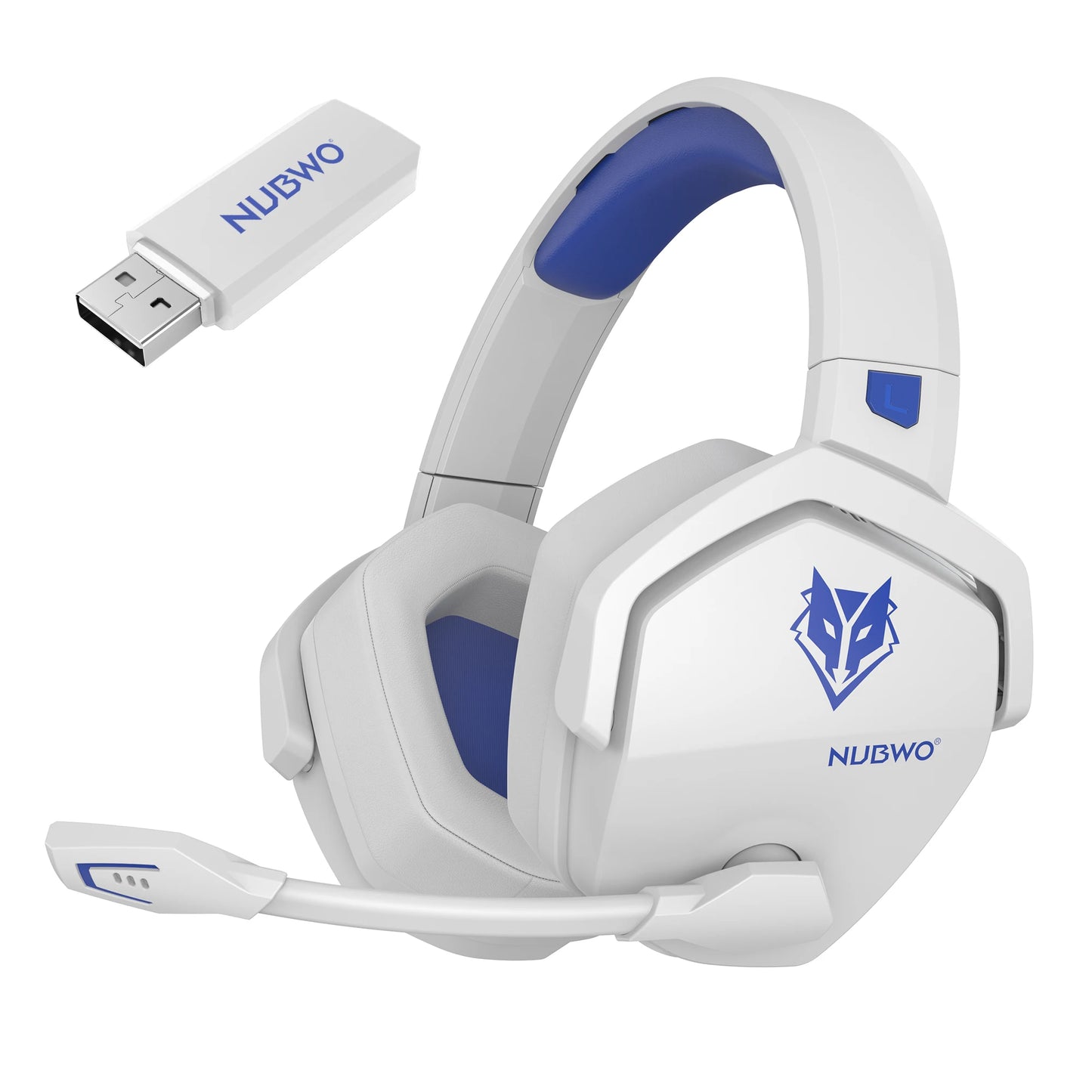 NUBWO G06 Dual Wireless Gaming Headset – 7.1 Surround Sound