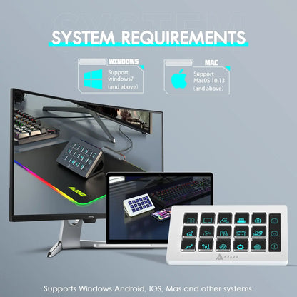 SHARKFORGE StreamDeck X15