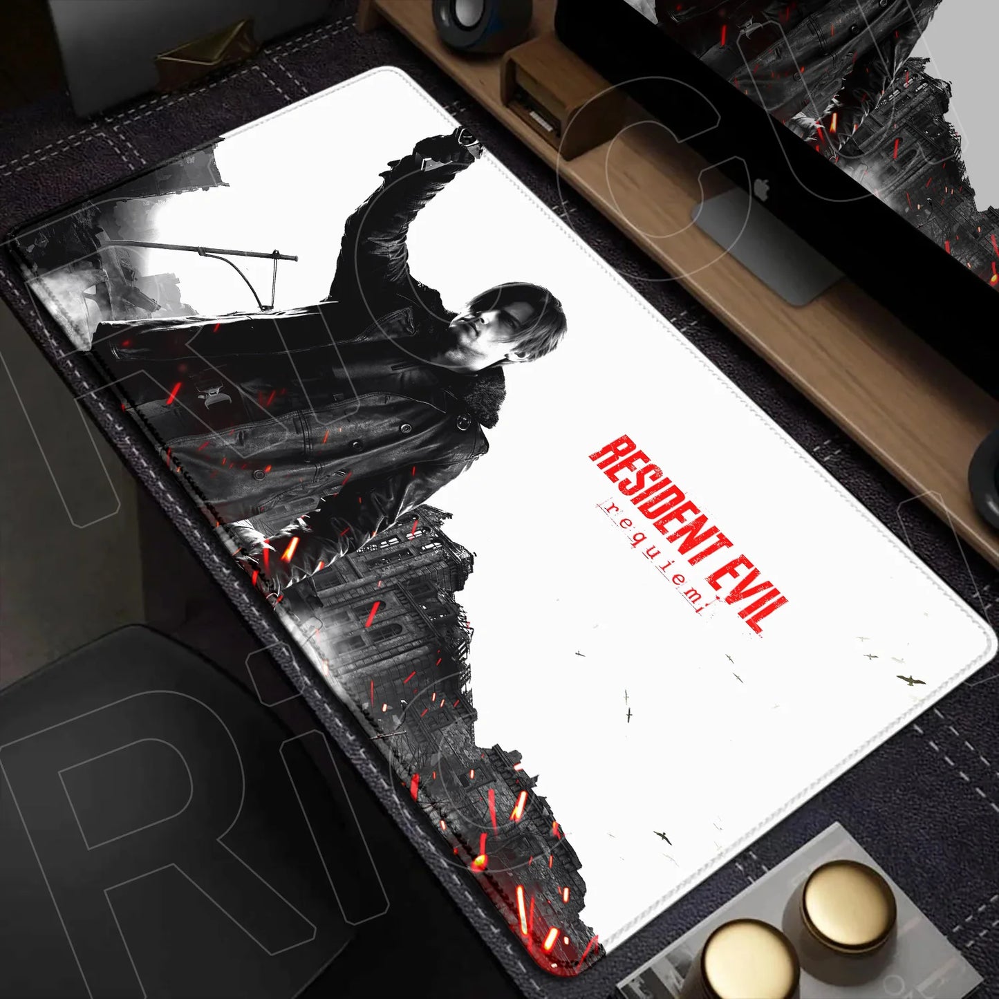 Resident Evil Requiem premium XXL collector desk mat