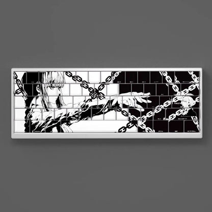 MAKIMA NOIR Keycap Set – 129-Key Anime PBT Japan Edition
