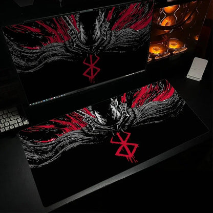 Berserk Guts Anime XXL Gaming Mouse Pad – Varmilo Style Desk Mat