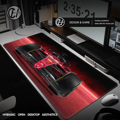 F1 Racer 33 XXL Gaming Desk Mat – Non-Slip Mousepad