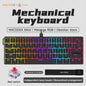 AJAZZ NK61 60% RGB Mechanical Gaming Keyboard – 61 Keys Hot-Swappable Red Switch Wired Mini Keyboard for Gaming & Desk Setup