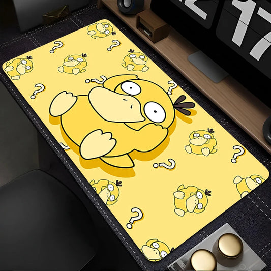 Psyduck Anime Extended Desk Mat – Large Gaming Mouse Pad