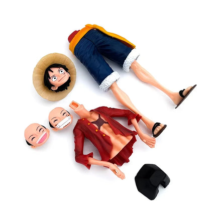 Luffy Gear Shift Figure – 3 Swappable Expressions | One Piece
