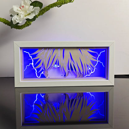 3D Anime Motion LED Lightbox – RGB Night Lamp for Bedroom & Desk Decor