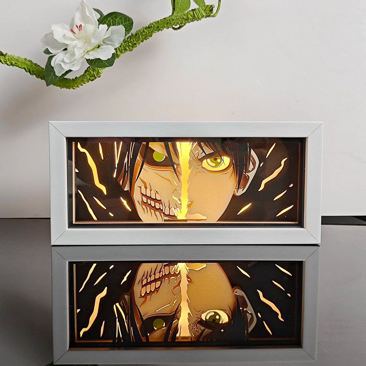 3D Anime Motion LED Lightbox – RGB Night Lamp for Bedroom & Desk Decor