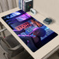 Cyberpunk: Edgerunners XXL Gaming Mouse Pad – Anime Desk Mat, Non-Slip Rubber Extended Keyboard & Mouse Mat for PC Gaming Setup
