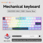 AJAZZ NK61 60% RGB Mechanical Gaming Keyboard – 61 Keys Hot-Swappable Red Switch Wired Mini Keyboard for Gaming & Desk Setup