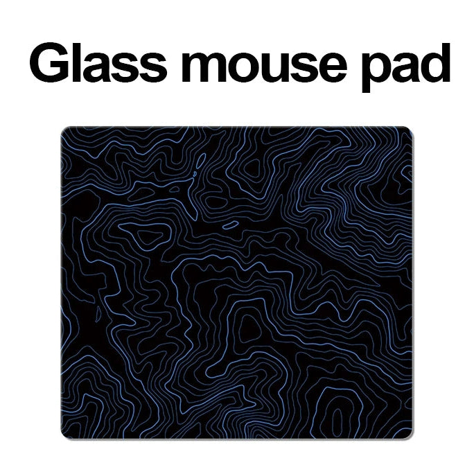 SolarGlide XXL – Ultra-Smooth Glass Gaming Mouse Pad for Precision Aim (FPS Ready)