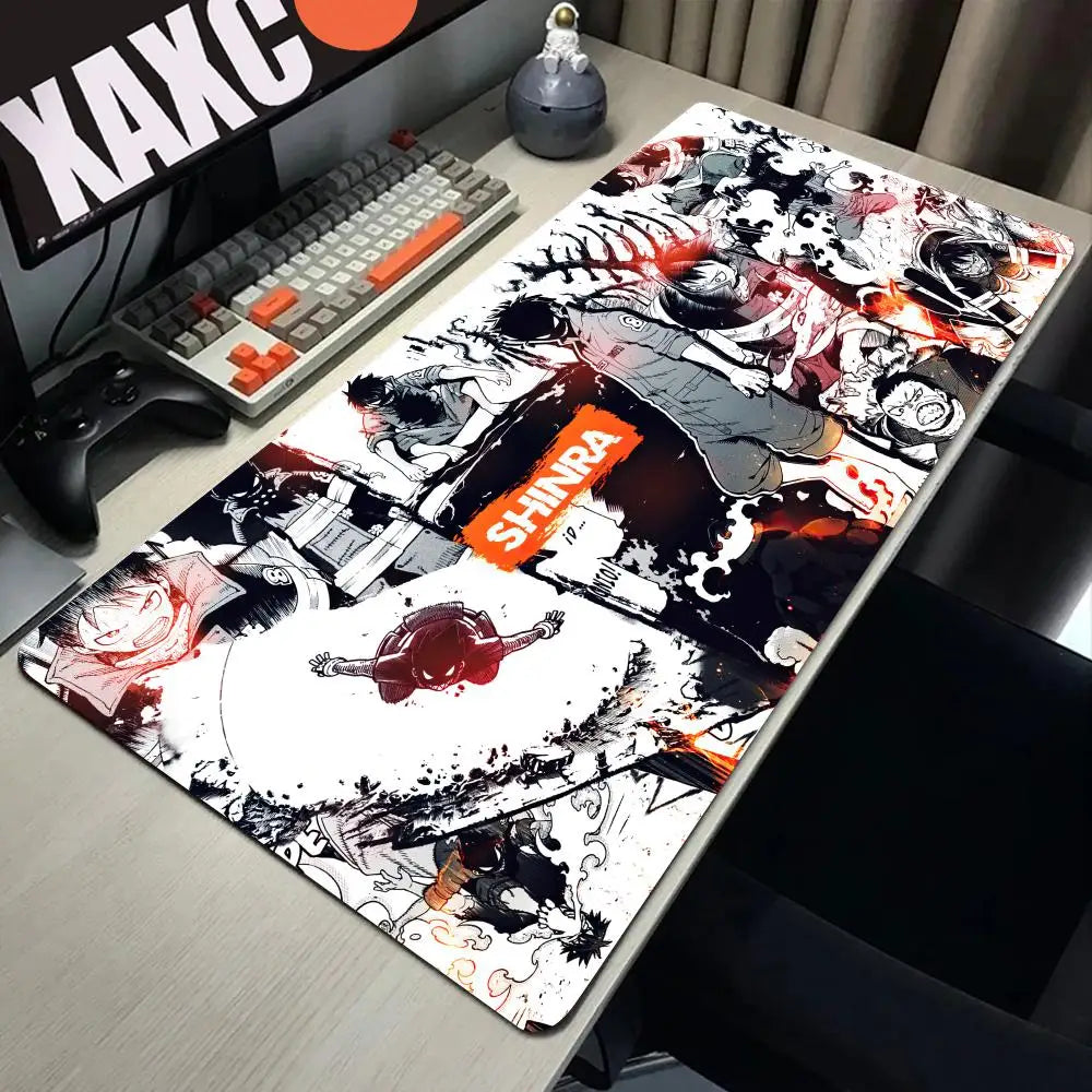 Inferno XL Gaming Desk Mat 1200x600mm – Extended Speed Mousepad