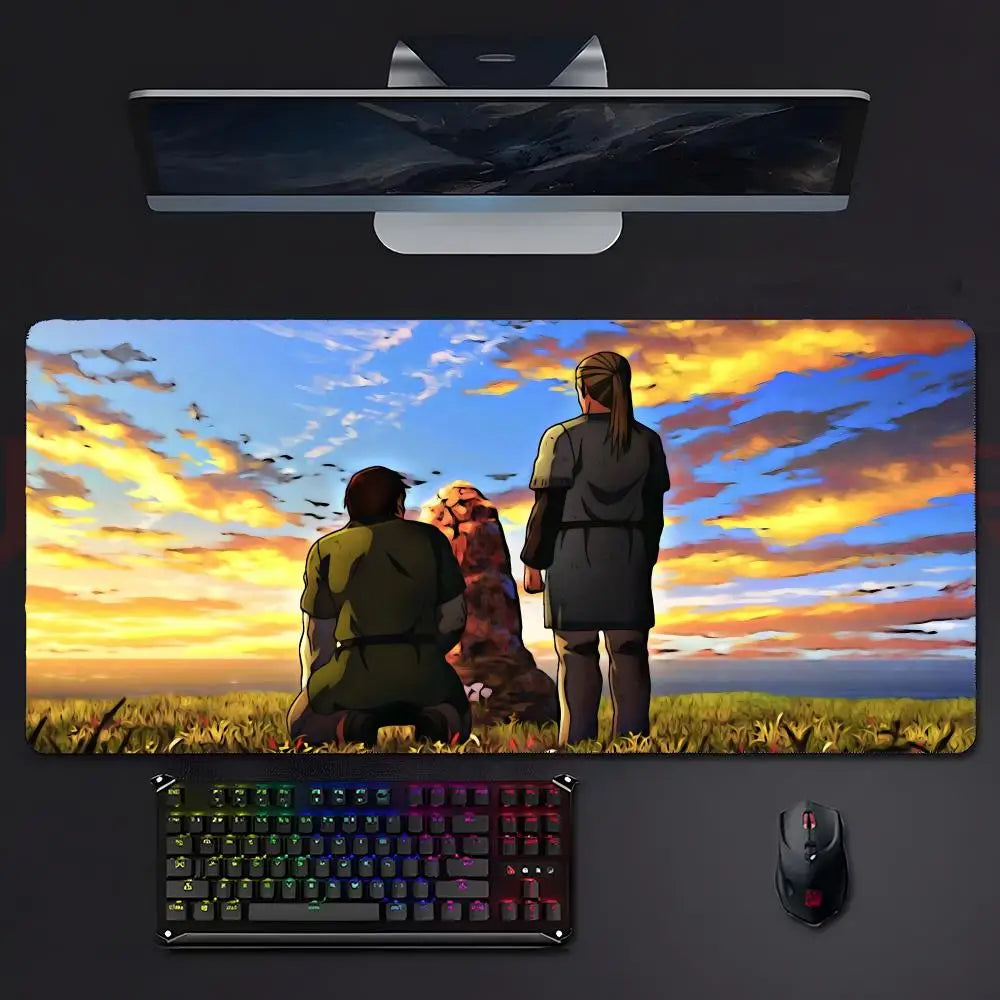 Vinland Saga XL Gaming Desk Mat – LockEdge Edition | Anime Mousepad