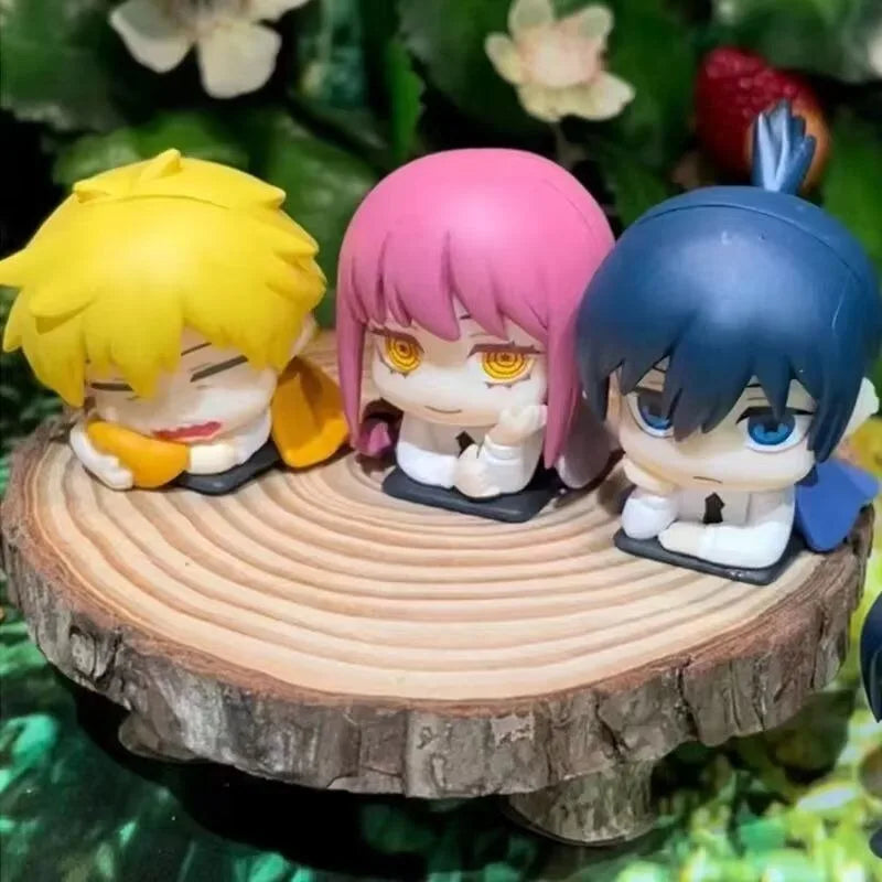 Chainsaw Man Kawaii Mini Figure Set – Chibi PVC Collectibles