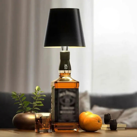 LumaCork Wireless Bottle Lamp – Rechargeable Touch-Control LED for Wine Bottles
