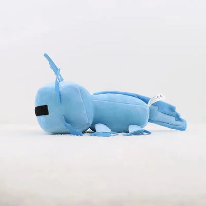 Minecraft Axolotl Plush Toy – Cute Axolotl Stuffed Animal Soft Plush Doll Gift for Kids & Gamers