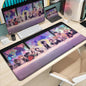 Demon Slayer Gaming Mouse Pad XL – HD Printed Extended Desk Mat for PC & Laptop Setup – Non-Slip Rubber Base, Stitched Locking Edges, Smooth Precision Surface for Gaming & Office Use