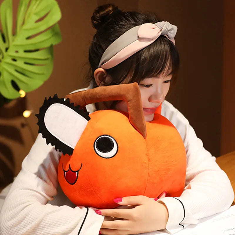Chainsaw Man Pochita Plush Doll – Soft Cartoon Pillow Toy (10/20/25/40cm Options)