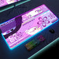 RGB XXL Gaming Mouse Pad – LED Backlit CSGO Desk Mat | Large Non-Slip Keyboard & Mouse Pad for PC Gaming Setup