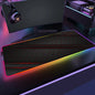 Geometric RGB XXL Gaming Mouse Pad – LED Mouse Mat 90×40cm | Large Non-Slip Desk Mat for PC, Keyboard & Gaming Setup