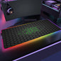 Geometric RGB XXL Gaming Mouse Pad – LED Mouse Mat 90×40cm | Large Non-Slip Desk Mat for PC, Keyboard & Gaming Setup