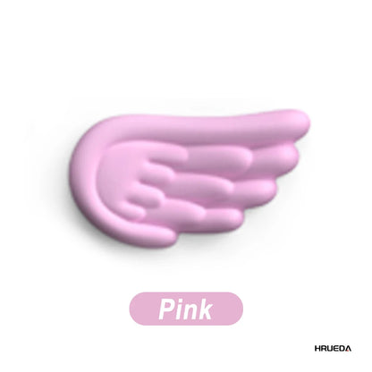 Angel Wing Memory Foam Wrist Rest Set | Keyboard & Mouse | Ergonomic Non-Slip
