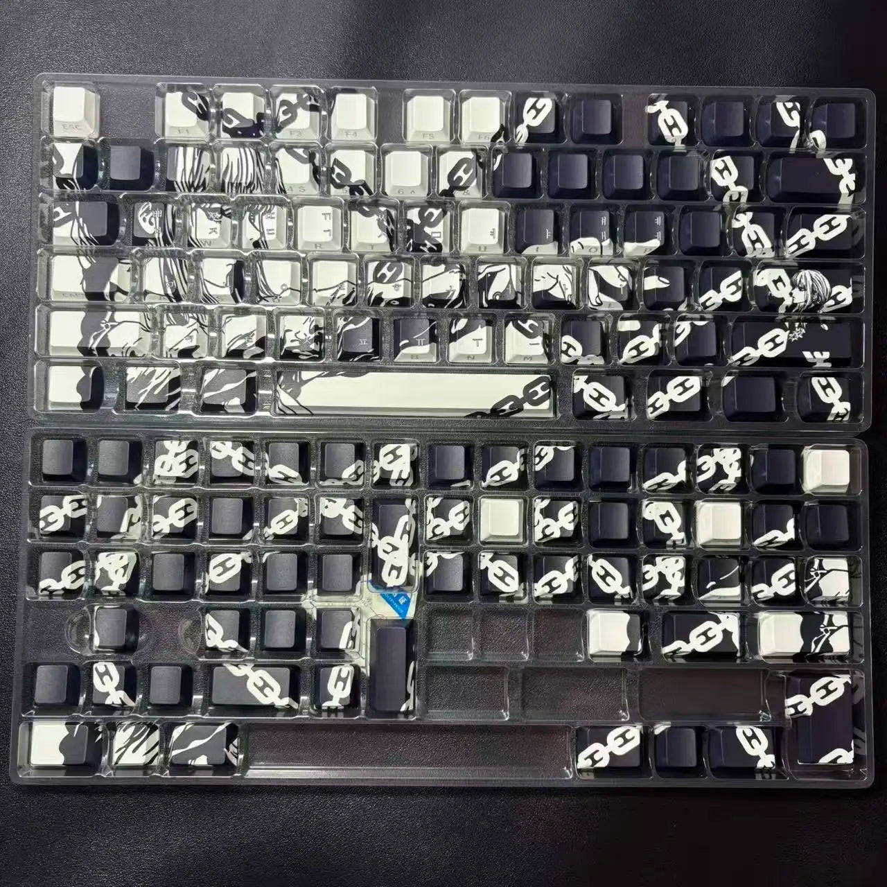 MAKIMA NOIR Keycap Set – 129-Key Anime PBT Japan Edition
