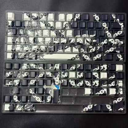 MAKIMA NOIR Keycap Set – 129-Key Anime PBT Japan Edition
