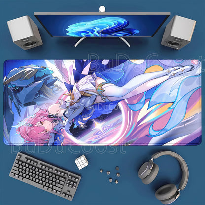 Gaming Mousepad Aemeath Wuthering  400x900mm HD Printing Desk Mat