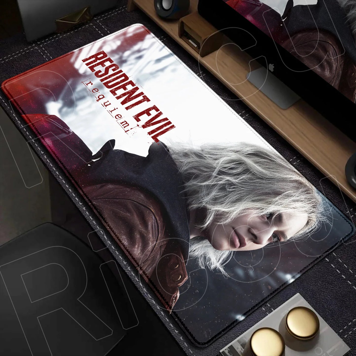Resident Evil Requiem premium XXL collector desk mat