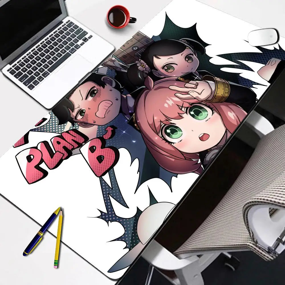 SPY×FAMILY Anya Forger XXL Gaming Mouse Pad (900×400mm) – Kawaii Anime Desk Mat with Anti-Slip Base